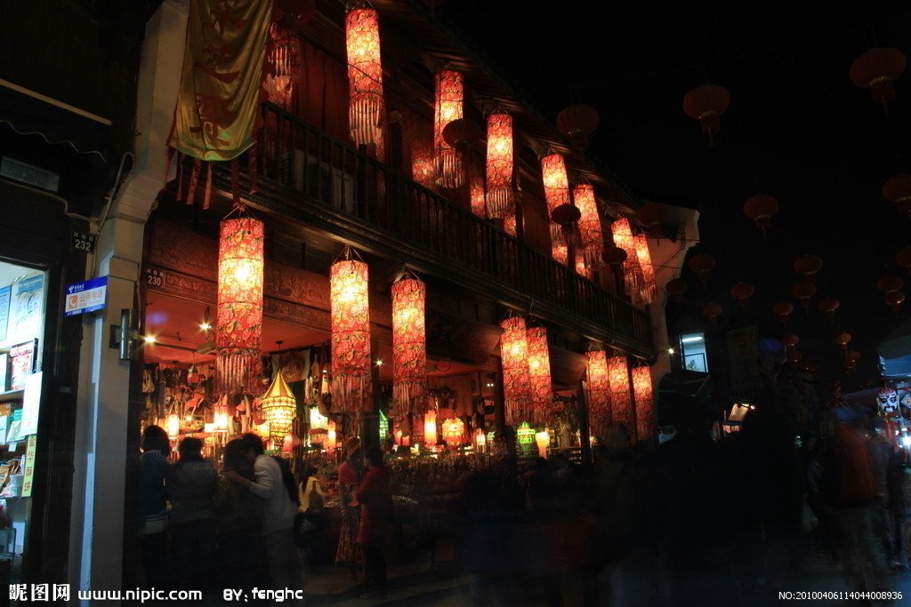 河坊街夜景